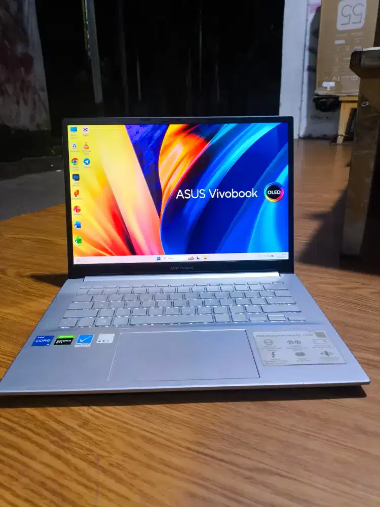 Laptop Asus Vivobiok OLED 14 NVIDIA GTX SSD 512Gb SLIM DUAL VGA