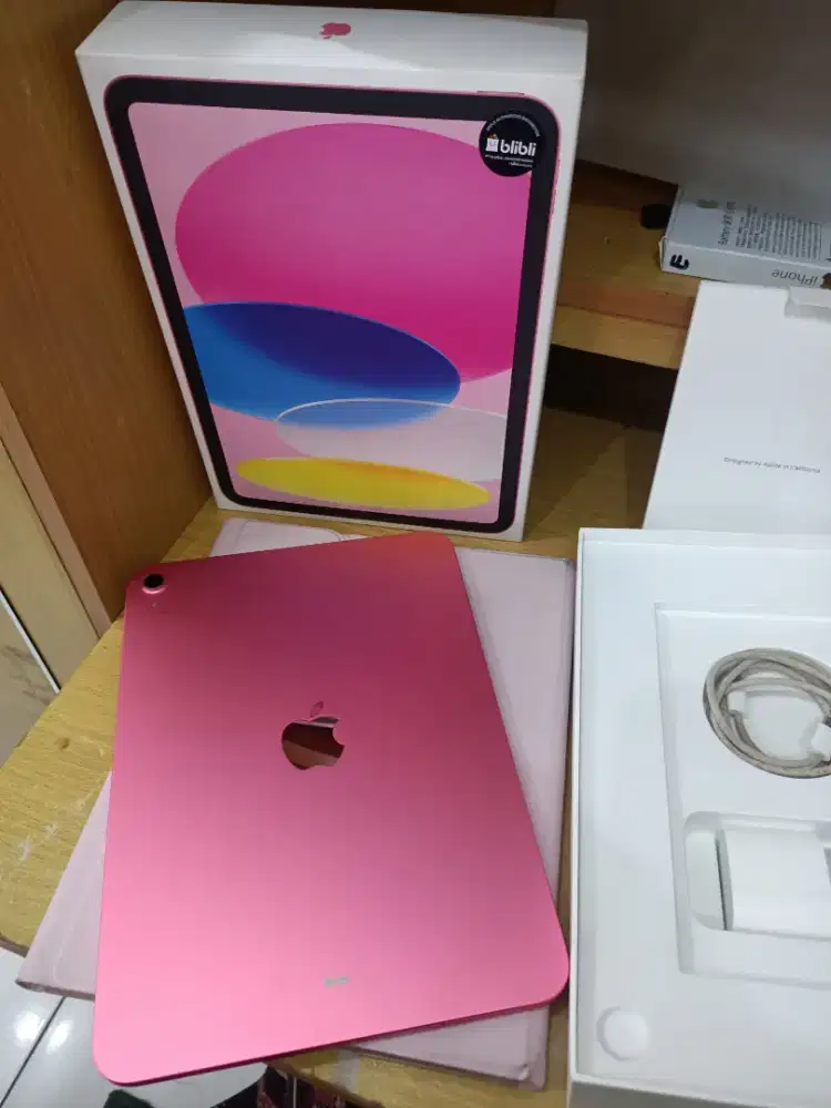 IPAD GEN 11 (16) PINK IBOX GARANSI ON