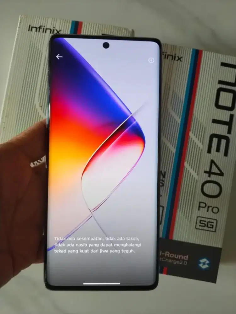 Infinix note 40 pro 5G ram 8+8/256 nfc
Mulus fullset