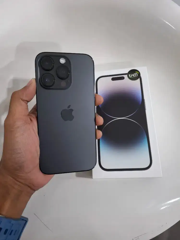 iPhone 14 pro 256gb iBox space black jarang di pakai