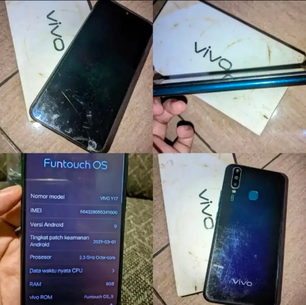 Jual hp vivo Y17
