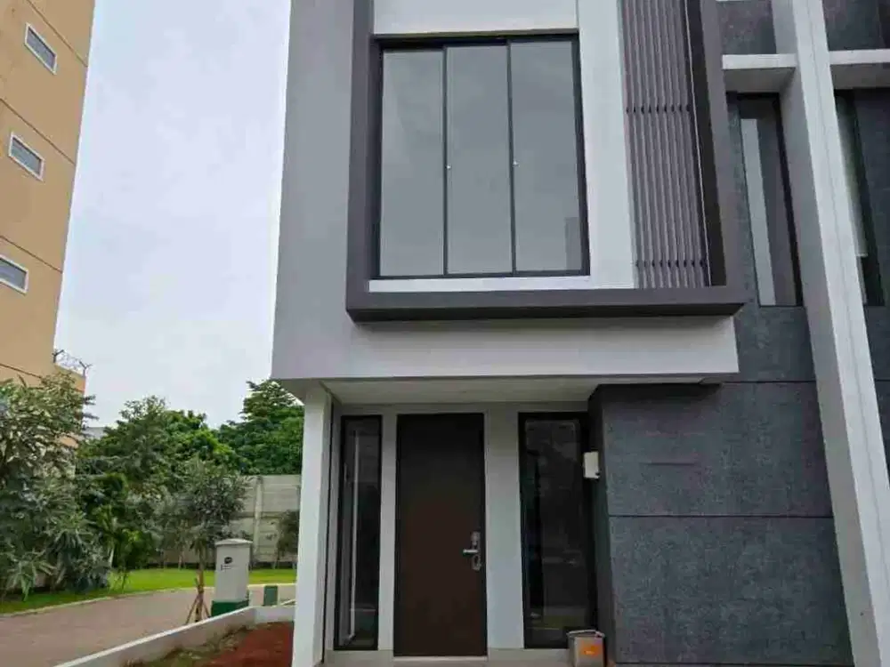 Dijual Rumah Scandinavian siap huni Posisi Hook di Kebayoran Harmony Bintaro