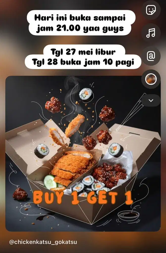DIBUTUHKAN KARYAWAN RESTO GOKATSU