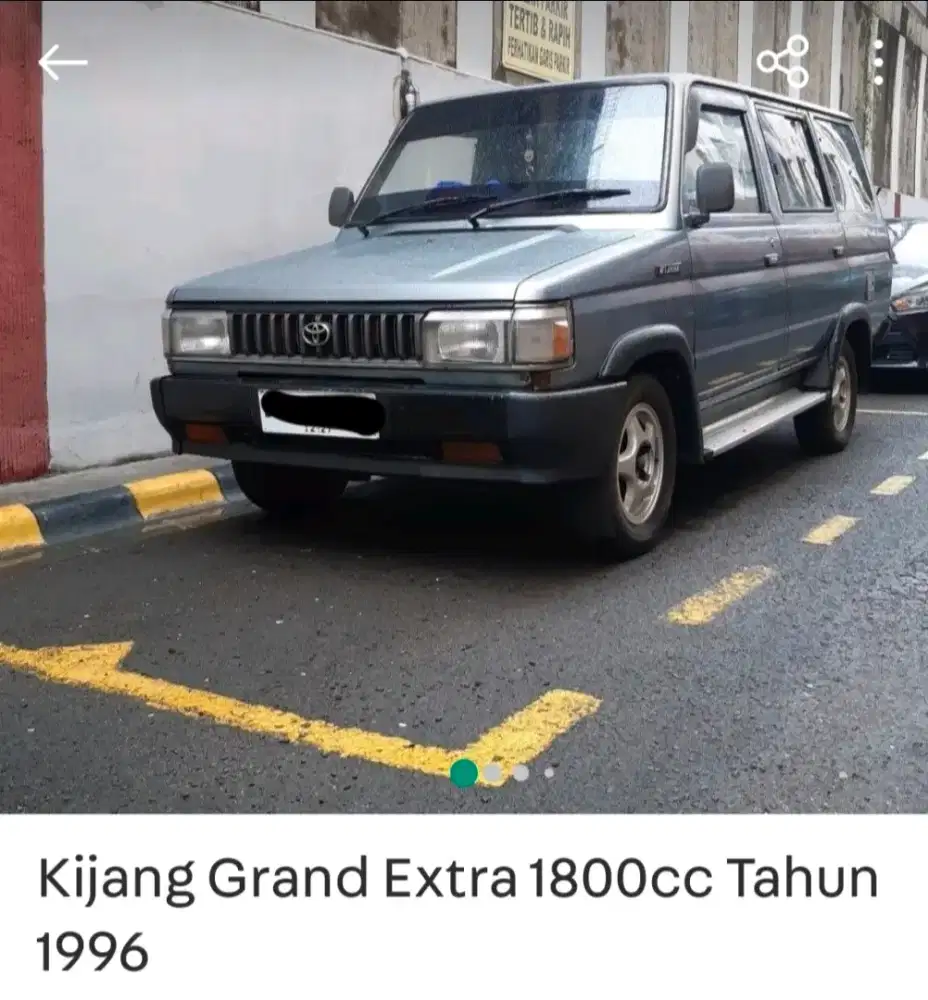 JUAL MOBIL KIJANG GRAND EXTRA 1996