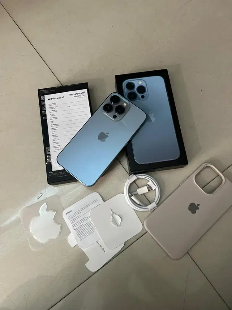iPhone 13 Pro 512GB iBox PA/A Warna Sierra Blue BH 97%