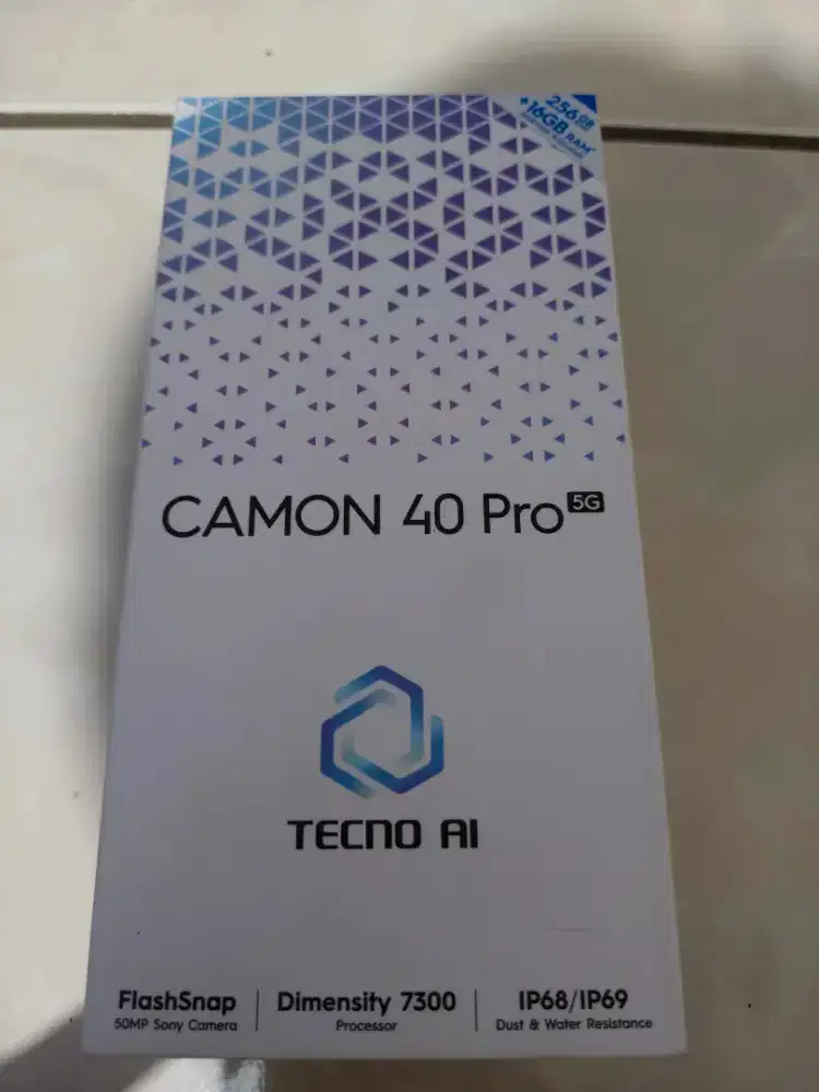 Tecno Camon 40pro 5g Ram8+8Gb/256Gb