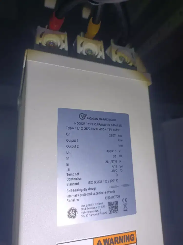 KAPASITOR BANK second masih seger