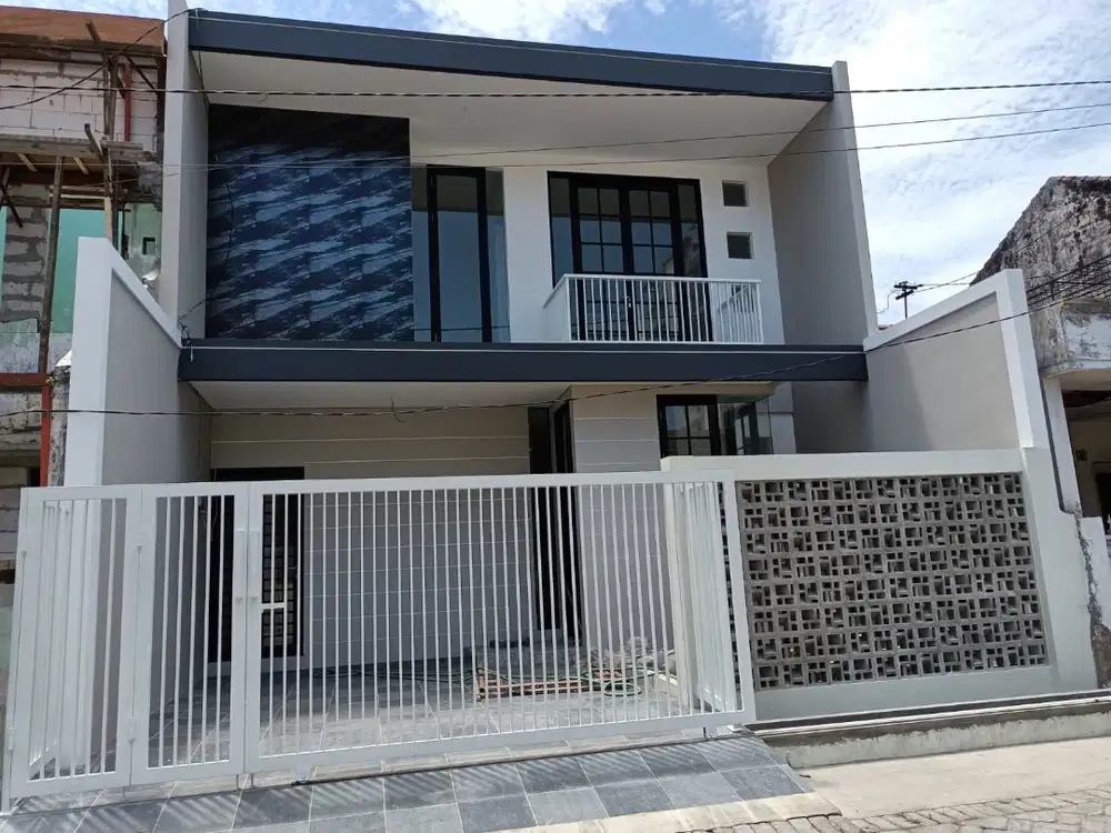 DIJUAL RUMAH NEW GRESS SUPER MINIMALIS MANYAR REJO SURABAYA!