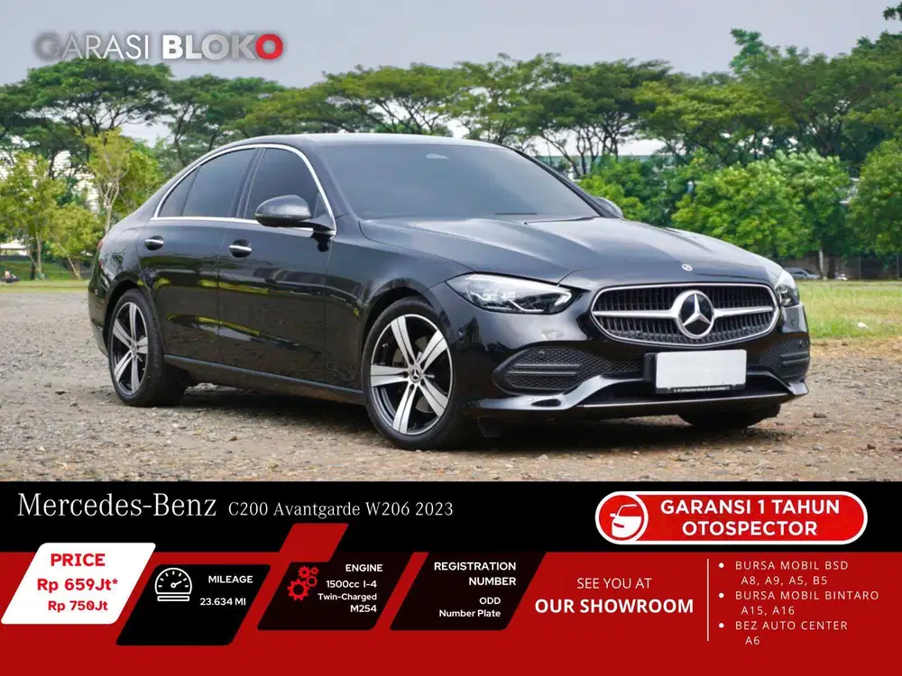 Warranty ON - Mercedes Benz C200 W206 Avantgarde M254 EQ-Boost 2023