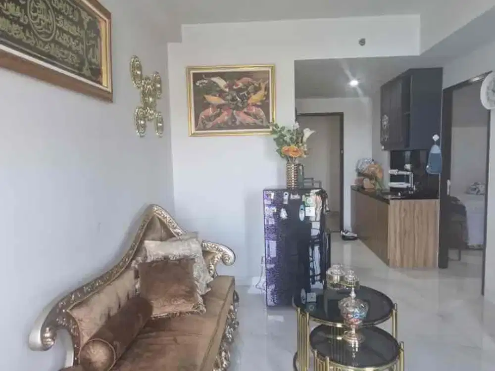 dijual cepat apartment deft lantai 19 sea view full furnish