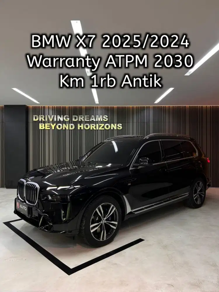 BMW X7 Xdrive40i XLine 2026 Hitam Km1rb B225GRC Nik 2024