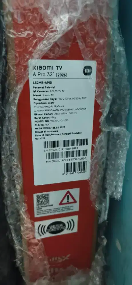 Google TV Xiaomi A 32 Pro 2026 32 inch QLED digital garansi resmi