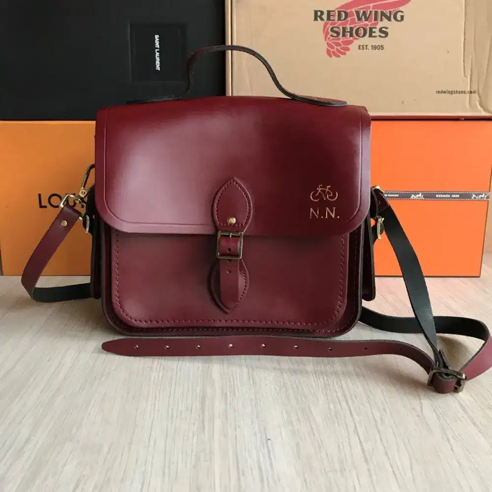 Cambridge satchel leathee bag tablet tas original