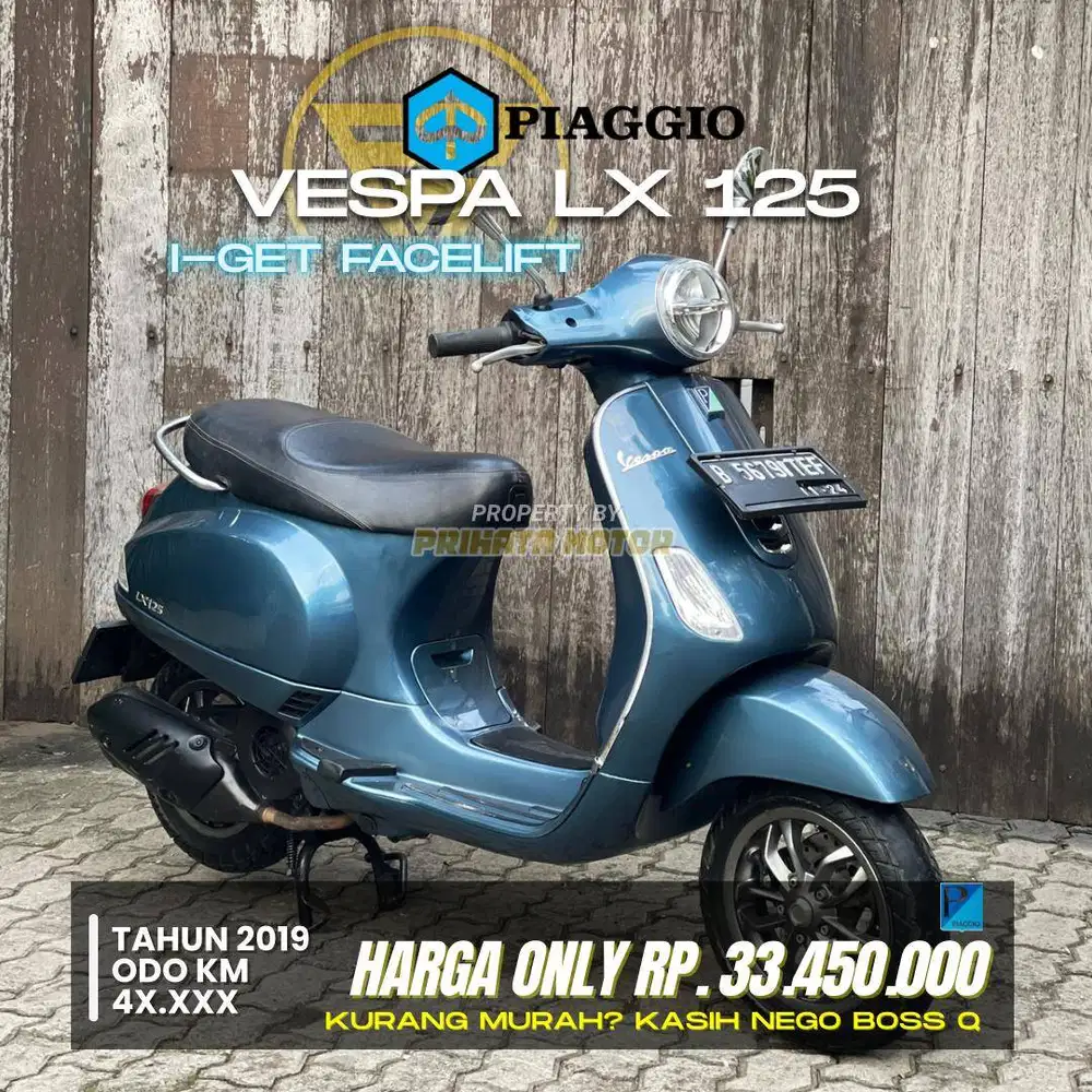 PIAGGIO VESPA LX 125 I-GET FACELIFT 2019