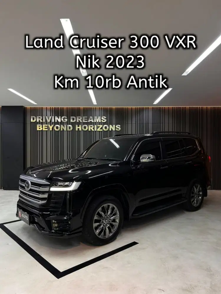 Toyota Land Cruiser LC300 VXR 2024 LC Hitam Km10rb Nik 2023 B1373Y