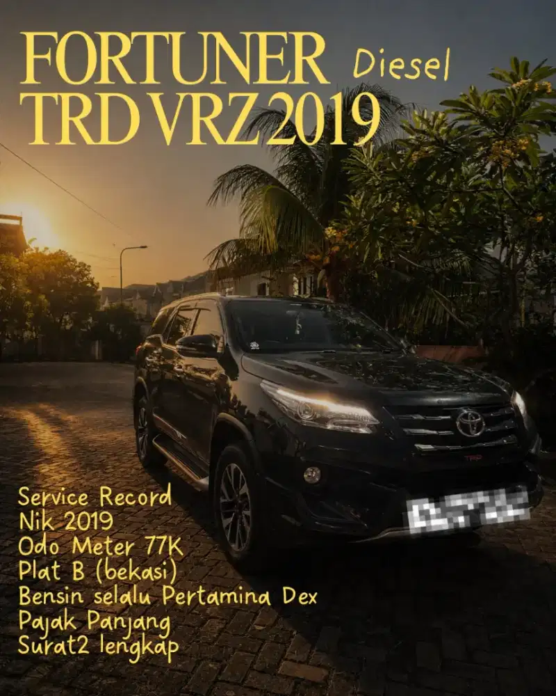 FORTUNER TRD VRZ 2019