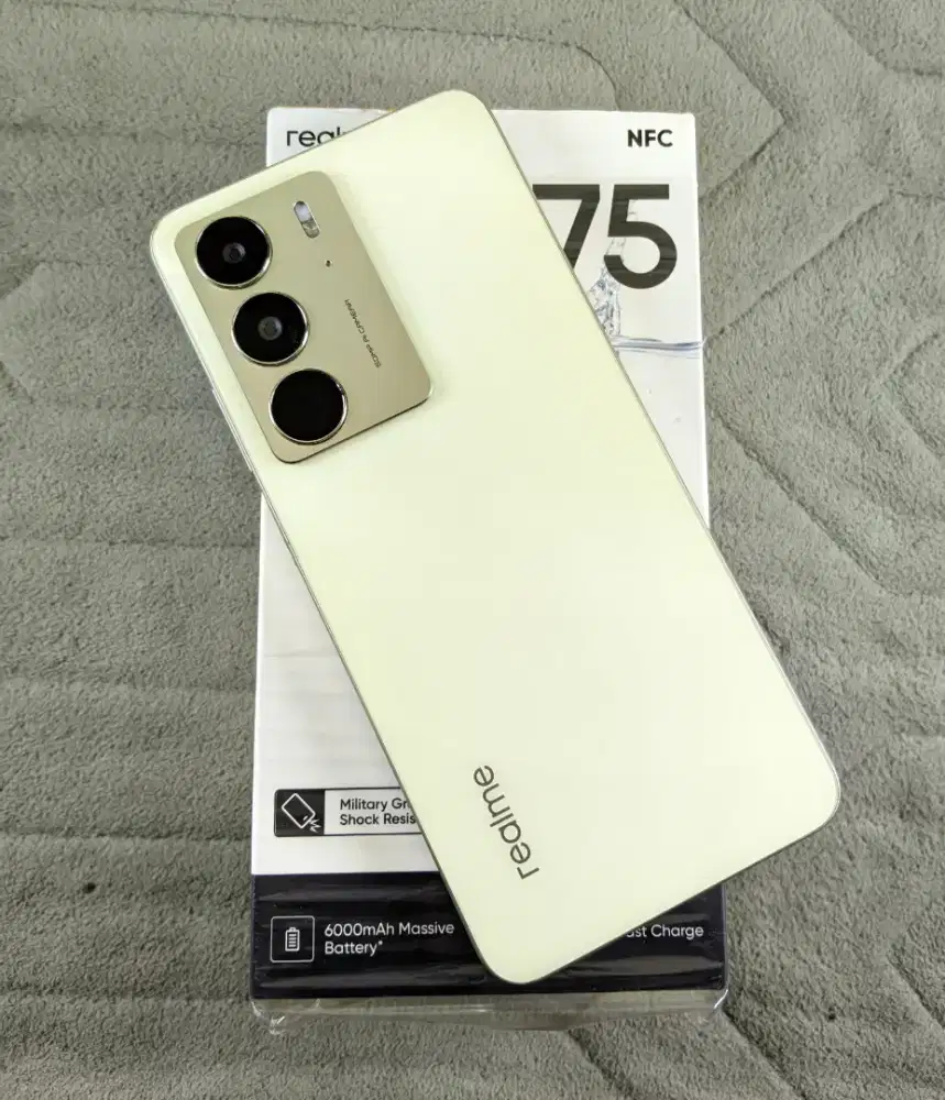 Realme C75 ram 8+8/128GB baterai 6000mAh lengkap normal mulus