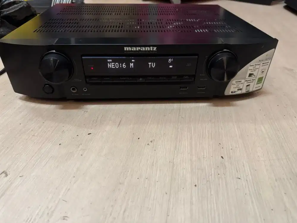 Marantz NR1504 receiver AV jaringan slim line 5.1 channel