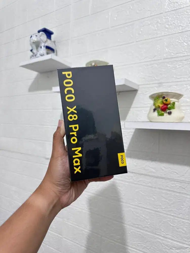 POCO X8 PROMAX 12/512 GB BARU. GARANSI RESMI ORIGINAL