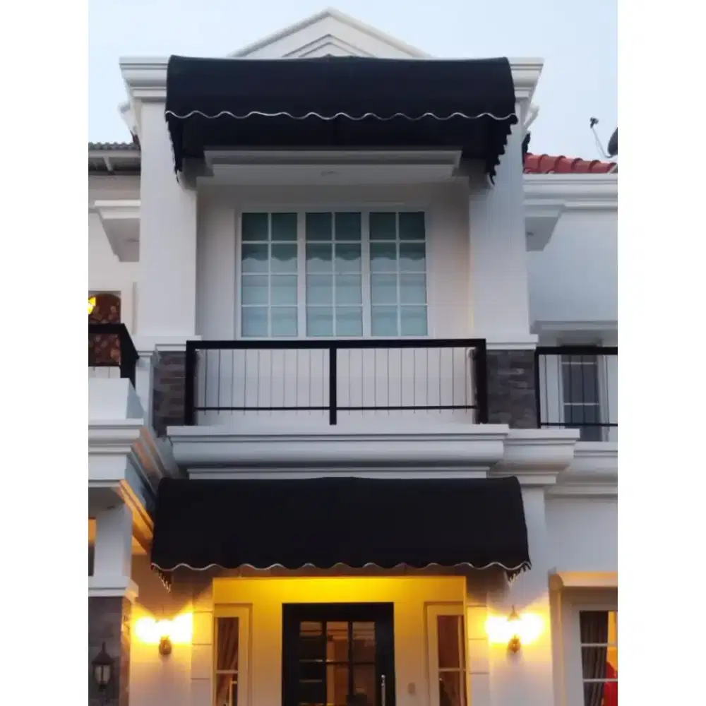Kanopi kain awning anti bocor dan anti panas