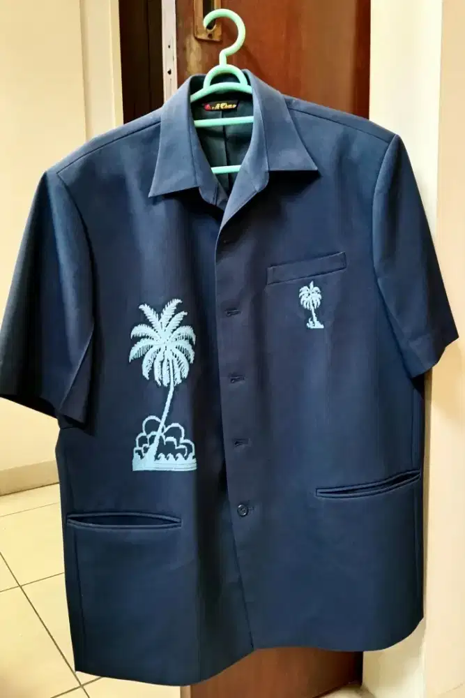 Kemeja safari vintage by A-Tham tailor