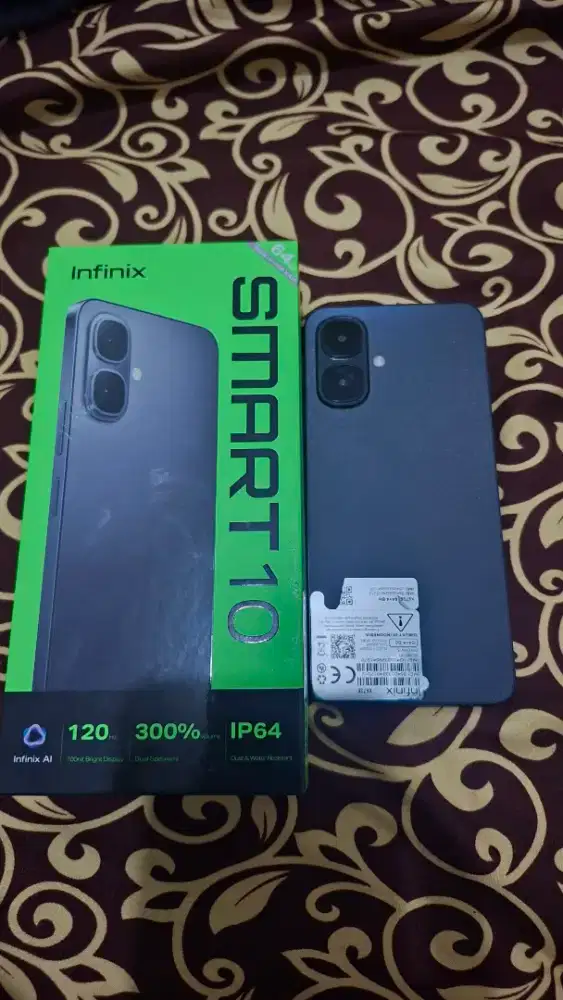 INFINIX SMART 10 bekas mulus pemakaian dari desember masih garansi