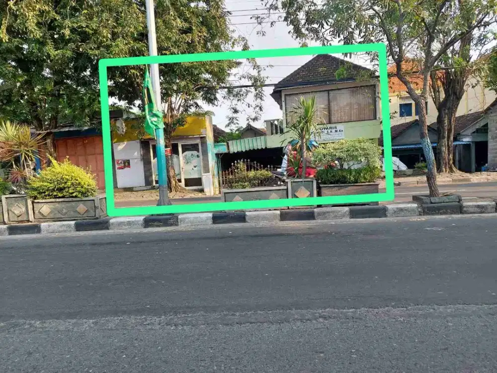 Dijual Rumah Usaha Lokasi Nol Jalan Raya Dr. Wahidin. Cocok Untuk Kantor, Rumah .