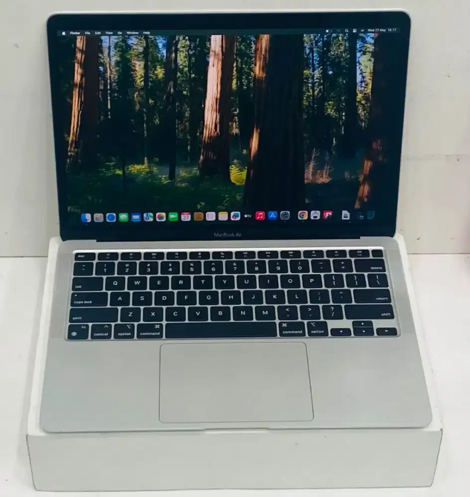 Macbook air m1 2020 ram 8gb/25gb Fullset ex iBox