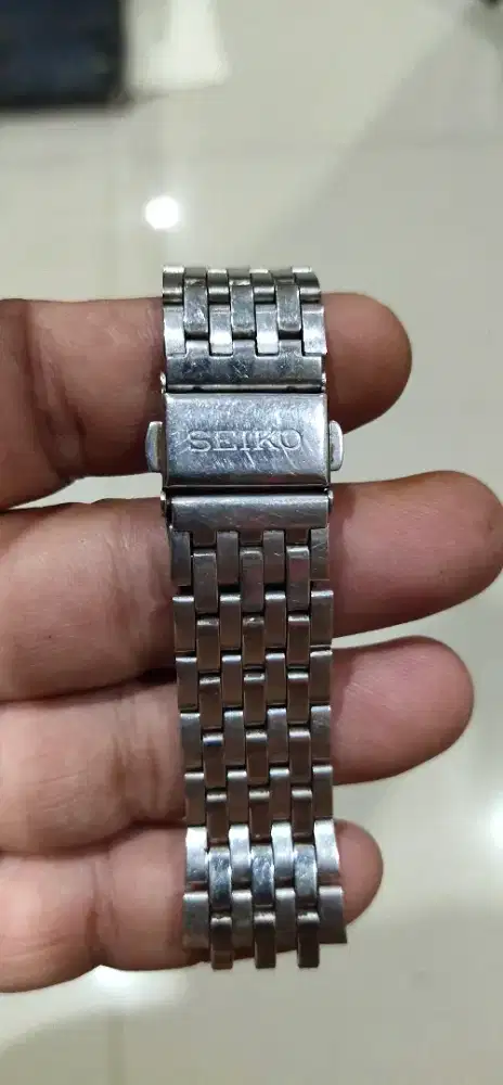 Rantai Jam KING SEIKO Authentic SDKS 029 Lebar 20mm-Preloved Vintage