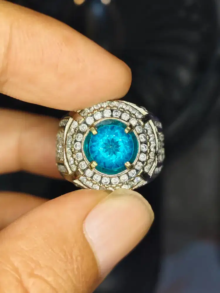 Natural Blue Topaz Swiss 2.50crt Kristal Luster Gemericik
Lab Memo GLI
