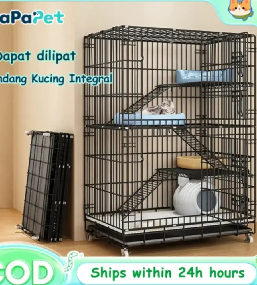 Kandang kucing bekas