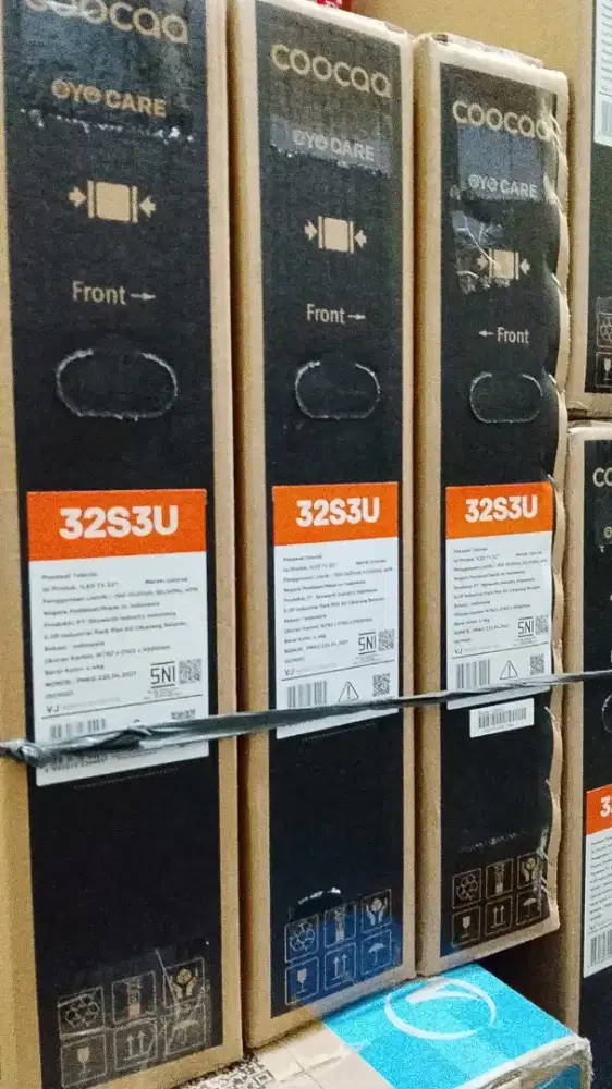 Smart TV coocaa S3U 32in baru
