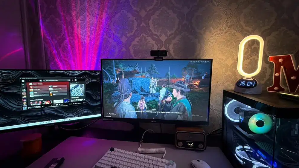 Jual fullset streaming PC rtx 5070 komputer gaming