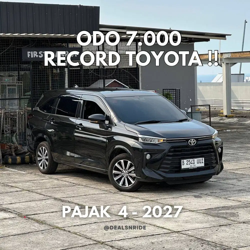 LIKE NEWW ODO 7.000 !! PAJAK 4/2027 TOYOTA AVANZA G AT 2025 MULUS BGT