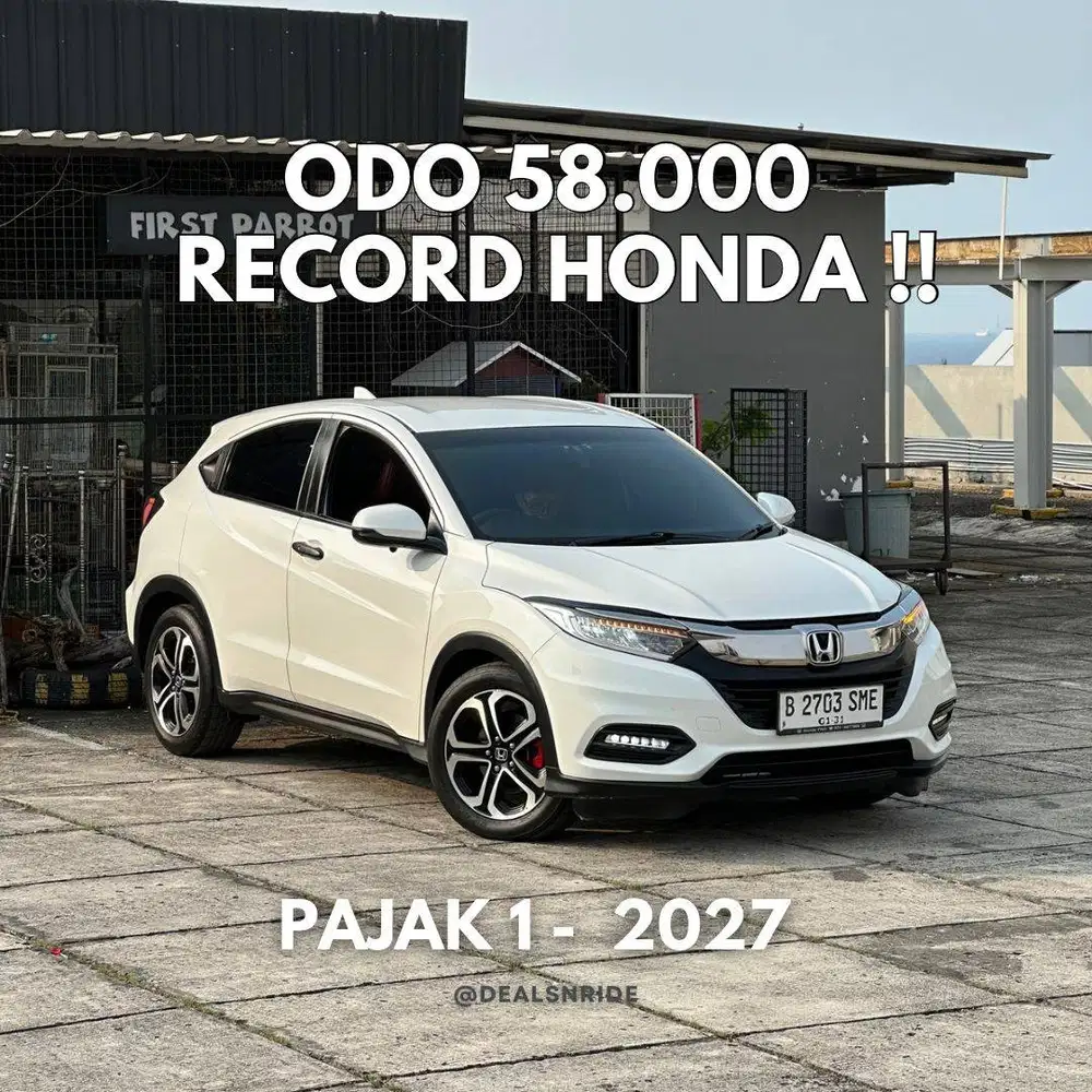 ODO 58.000 ANTIKK !! PAJAK 1/2027 HONDA HRV SPECIAL EDITION / SE 2019