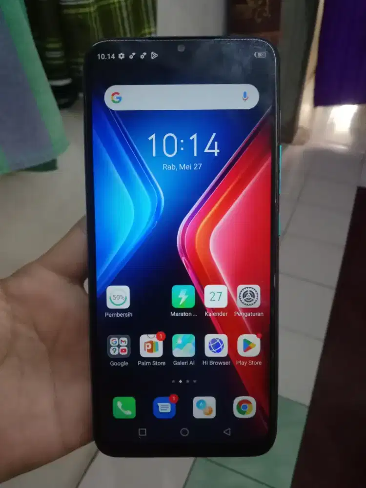 Hp Infinix hot 10 play ram 4/64