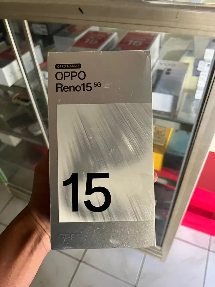 Oppo reno 15 5G 8/256 baru segel pabrik
