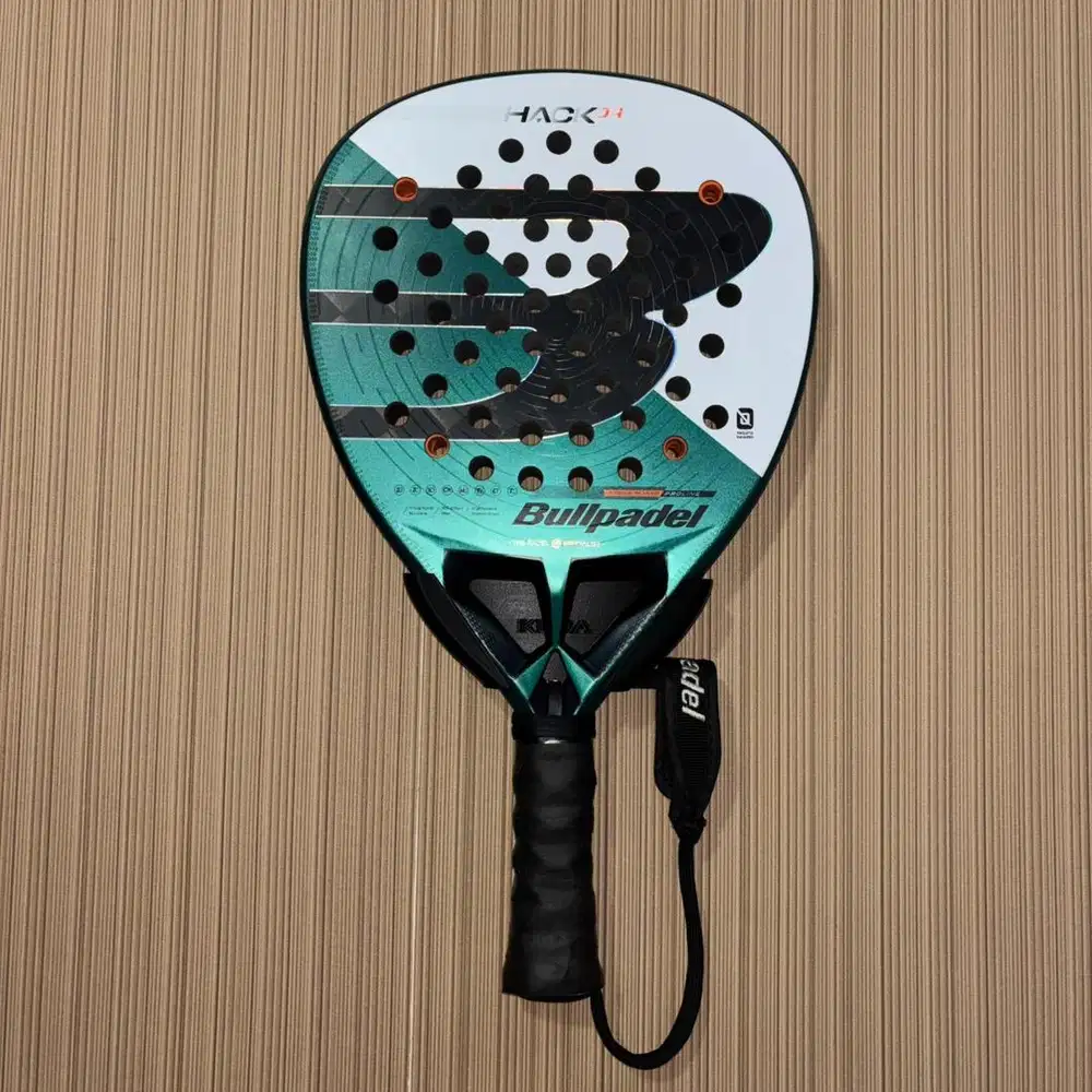 Raket Padel Second Bullpadel Hack04 Paquito Navarro Diamond Carbon 18k