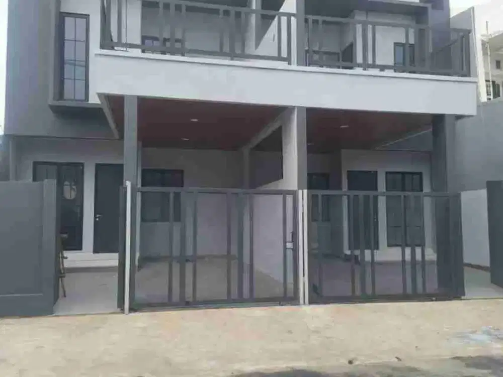 rumah 2 lantai baru renovasi di taman harapan baru bekasi
