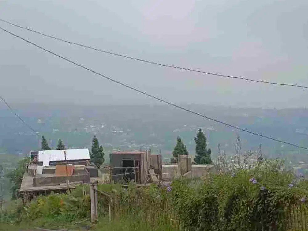 tanah best view di mega mendung