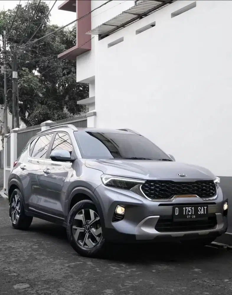 Kia Sonet Premiere 2021 iVT bandung premier silver