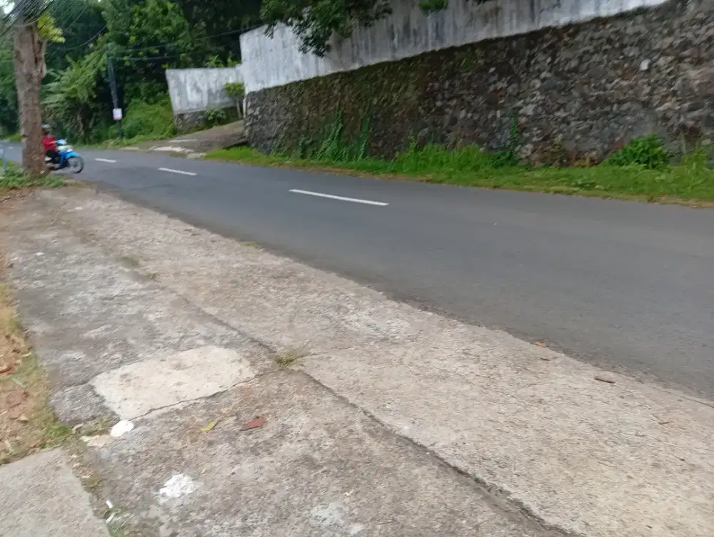 Tanah 100meter jalanraya sangat strategis siap bangun shm ready