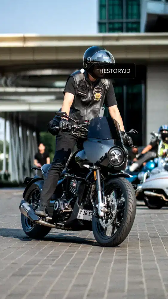 MOGE FULL PAPER HUNTER PROSTREET 400 400CC MODIF HEDON BUKAN HARLEY