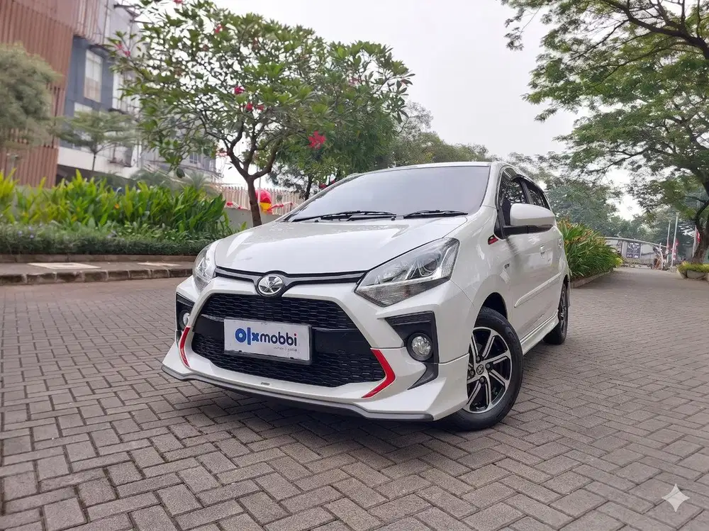 TDP 1 JUTA Toyota Agya 1.2 G TRD Sportivo Bensin-AT 2020 Putih C1KOF