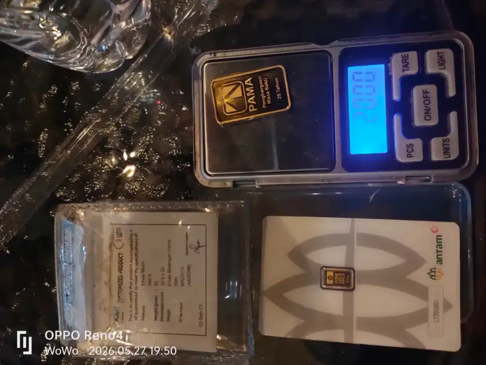 Emas antam retro Pama 20 gram