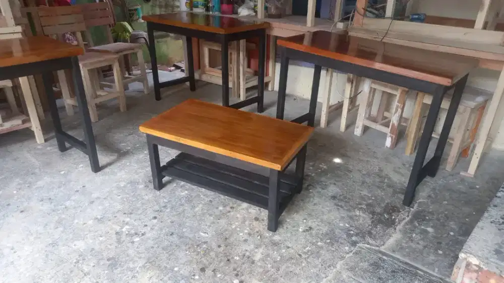 Meja tamu, meja TV PS, meja teras,  meja aquarium,  meja kamar