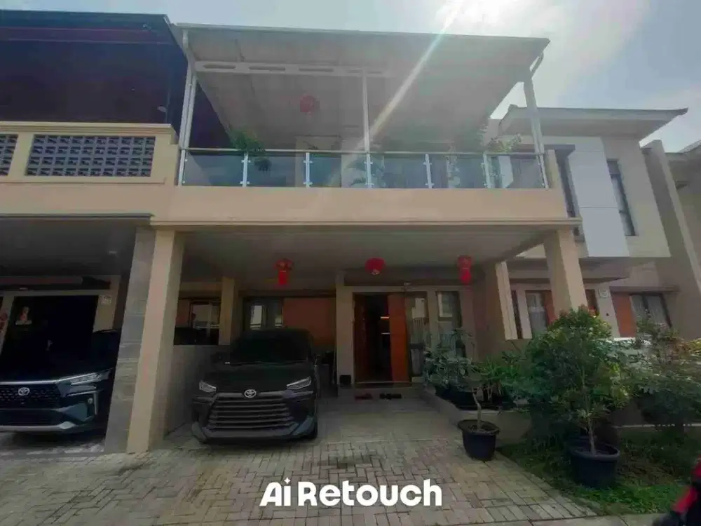 Disewakan rumah 2 lantai full furnished citra raya Tangerang