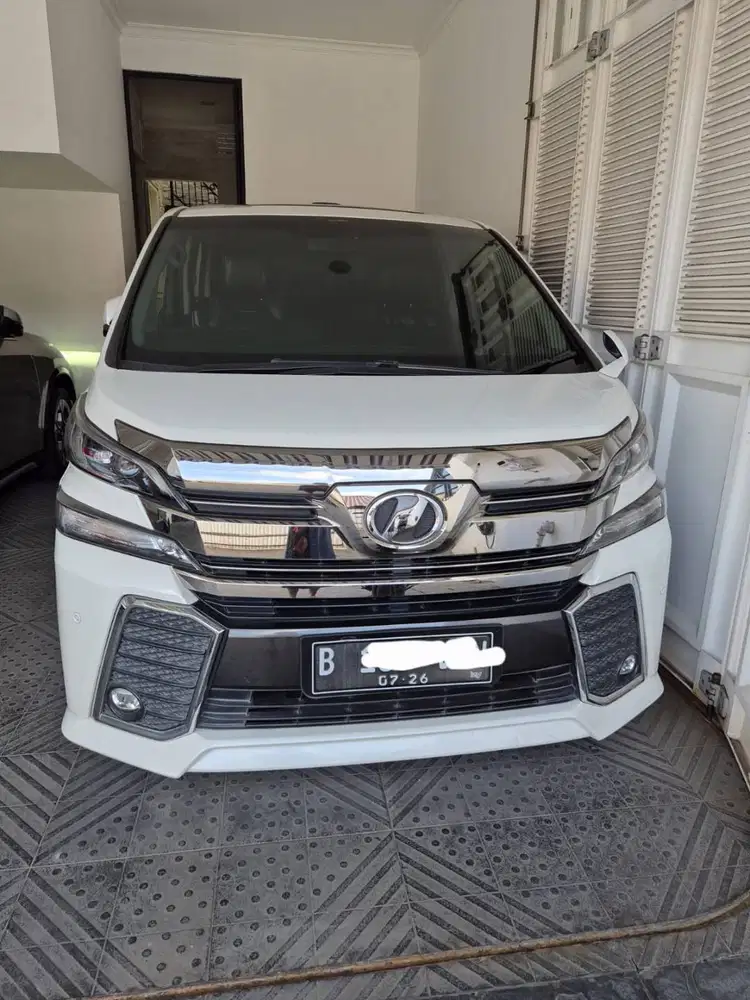 2016 Toyota Vellfire 2.5 ZG Premium Sound CBU
