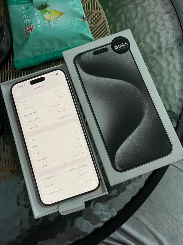 iphone 15 Pro max 256 ibox resmi blibli