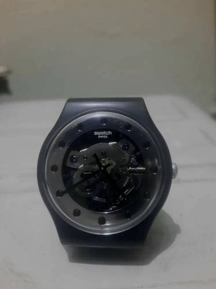 Jam SWATCH SO29B109 SILVER GLAM ORIGINAL!!!